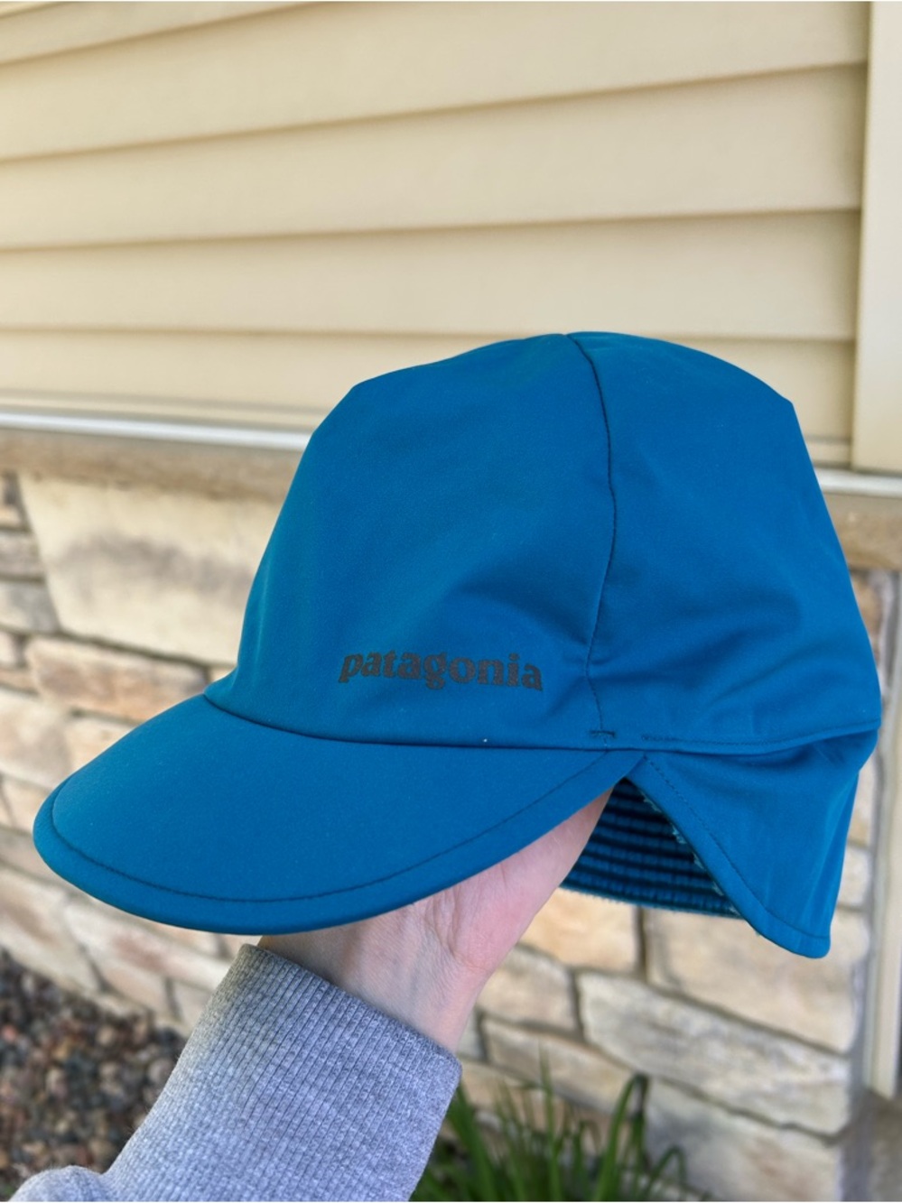 Patagonia Wind Shield Beanie Duckbill Hat